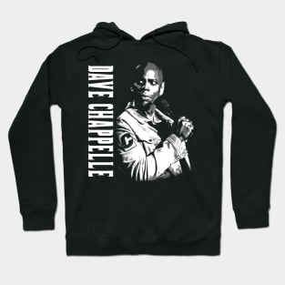 dave chapelle black and white art Hoodie